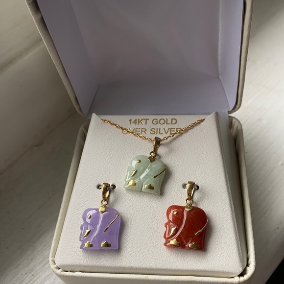 Macy's Jewelry - Elephant necklace set